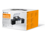 Denver Miniwieża Denver MRD-166 z gramofonem i radio DAB+/FM czarna - 1535051 - zdjęcie 6